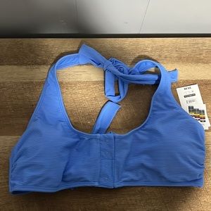 Blue Swimsuit Top